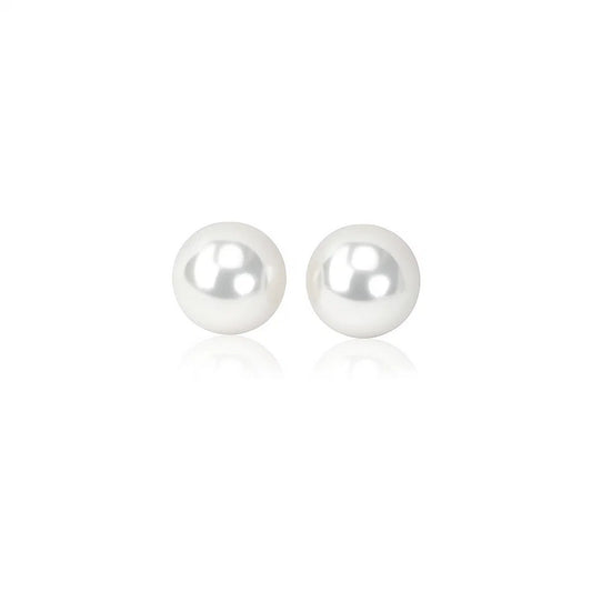 Freshwater Pearl Stud Earrings in 14K Yellow Gold (6.00 mm)