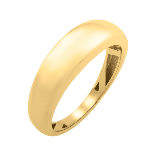 Graduated Dome Ring in 14K Yellow Gold