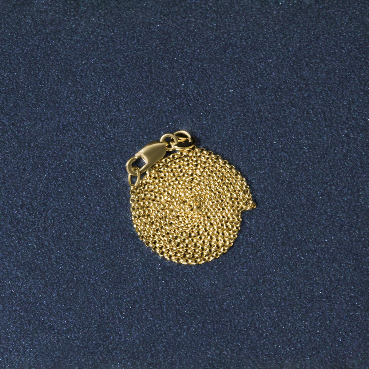 Diamond-Cut Rolo Chain Necklace in 14K Yellow Gold