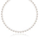 White Freshwater Pearl Strand Necklace in 14K Yellow Gold (6-6.5 mm)