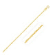 Singapore Anklet in 10K Yellow Gold 1.5mm