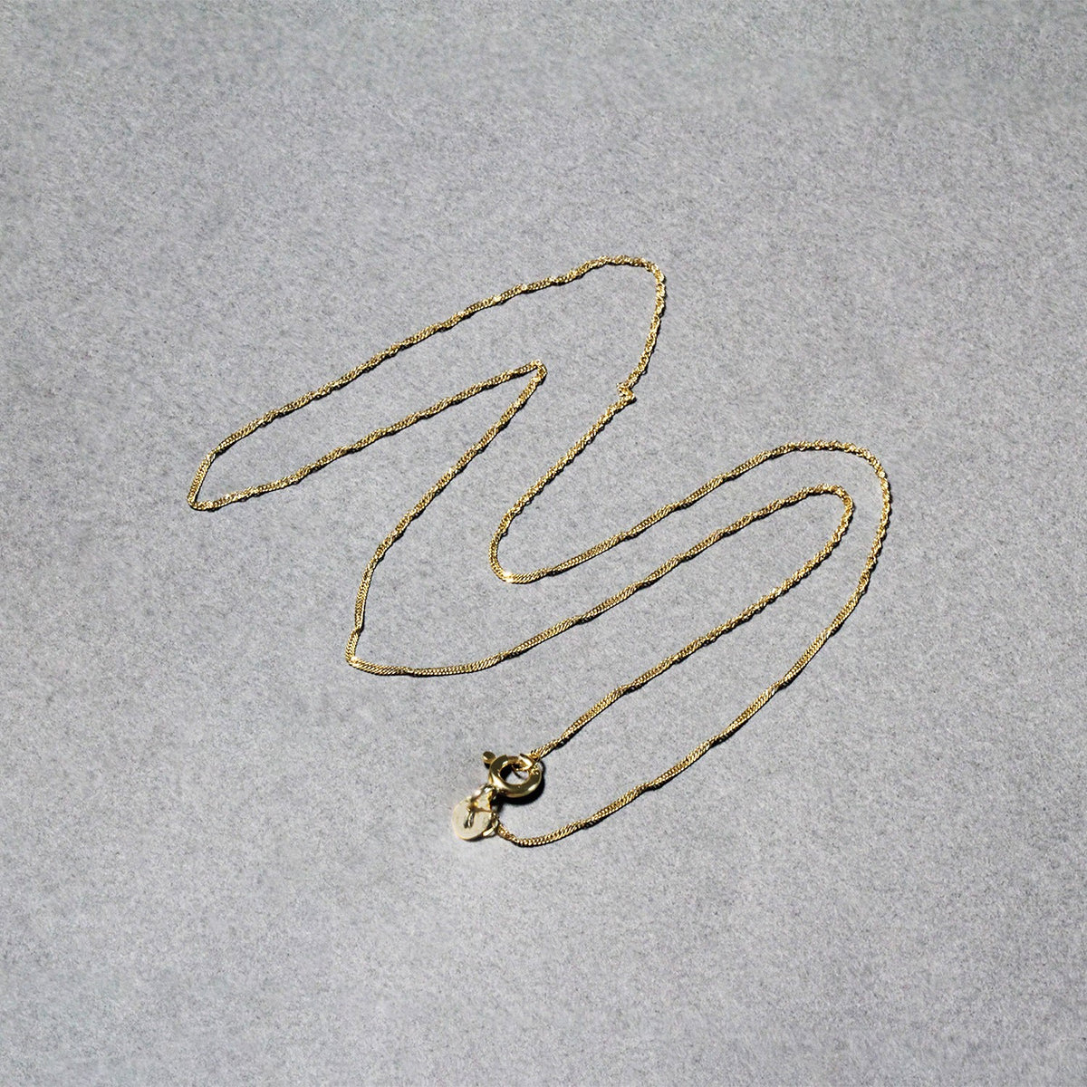Singapore Chain in 14K Yellow Gold 0.81mm
