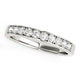 Classic Diamond Wedding Band in 14K White Gold (1/4 cttw)