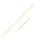 Figaro Anklet in 14K Yellow Gold 1.5mm