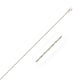 Singapore Style Chain in Sterling Silver 1.6mm (1.50 mm)