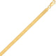 Imperial Herringbone Chain in Yellow Gold-Plated Silver (3.40 mm)