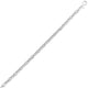 Puffed Mariner Chain in Rhodium-Plated Sterling Silver (5.90 mm)
