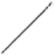 Oval Link Chain in Black Ruthenium-Plated Silver (5.60 mm)
