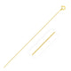Classic Box Chain in 14K Yellow Gold (0.45 mm)