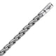 Men's Cable Motif Chain Bracelet in Oxidized Silver (8.50 mm)