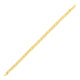Lightweight Charm Bracelet in 14K Yellow Gold (4.00 mm)