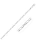 Figaro Anklet in 14K White Gold 2.6mm