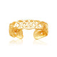 Celtic Knot Style Toe Ring in 14K Yellow Gold