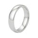 Comfort Fit Wedding Band in 14K White Gold (5.00 mm)