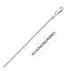 Wheat Chain in Rhodium-Plated Sterling Silver (1.50 mm)