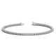 Lab Grown Round Diamond Tennis Bracelet in 14K White Gold (2 cctw F/G VS2/SI1)