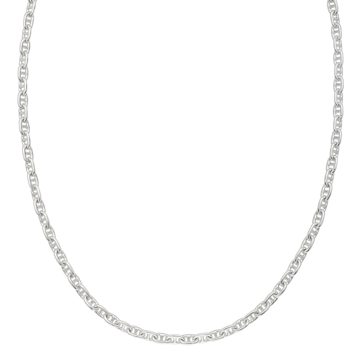 Anchor Chain Necklace in Sterling Silver (5.50 mm)