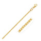 Mariner Link Anklet in 10K Yellow Gold 1.7mm