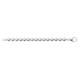 Bold Bead Bracelet in Rhodium-Plated Sterling Silver (10.00 mm)