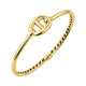 Mariner Link Bangle in 14K Yellow Gold (12.00 mm)