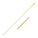 Wheat Chain in 10K Yellow Gold 0.6mm (0.60 mm)