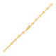 Polished Circles Bracelet in 14K Yellow Gold (3.90 mm)