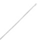 Rockstar Cut Round Box Chain in Rhodium-Plated Sterling Silver (2.90 mm)