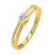 Star & Moon Ring in 10K Two-Tone Gold