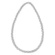 Rolo Link Necklace in Sterling Silver