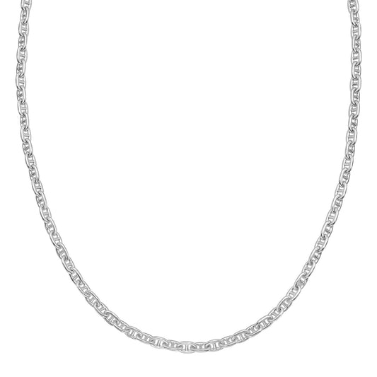 Anchor Chain Necklace in Sterling Silver (4.30 mm)