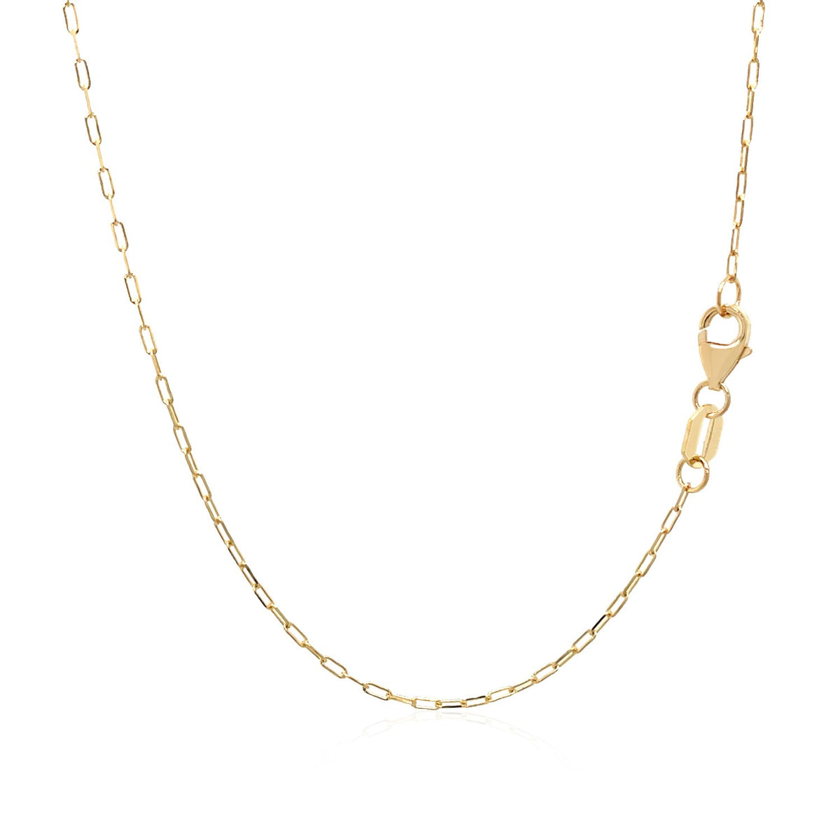 Butterfly and Bead Station Necklace in 14K Yellow Gold