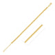 Polished Bead Bracelet in 14K Yellow Gold (4.00 mm)