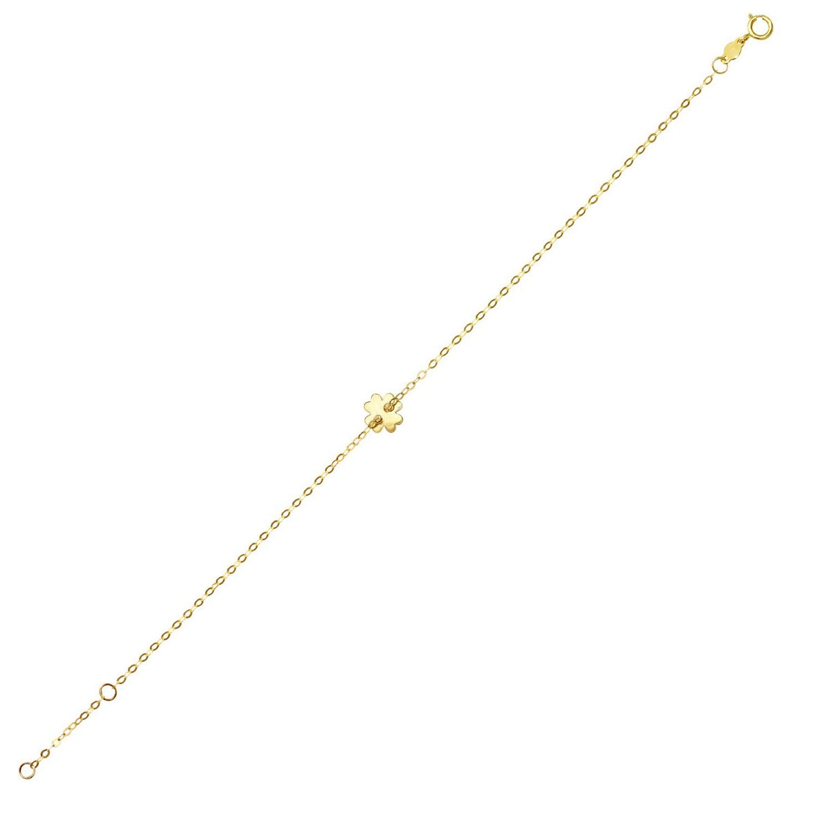 Clover Bracelet in 14K Yellow Gold