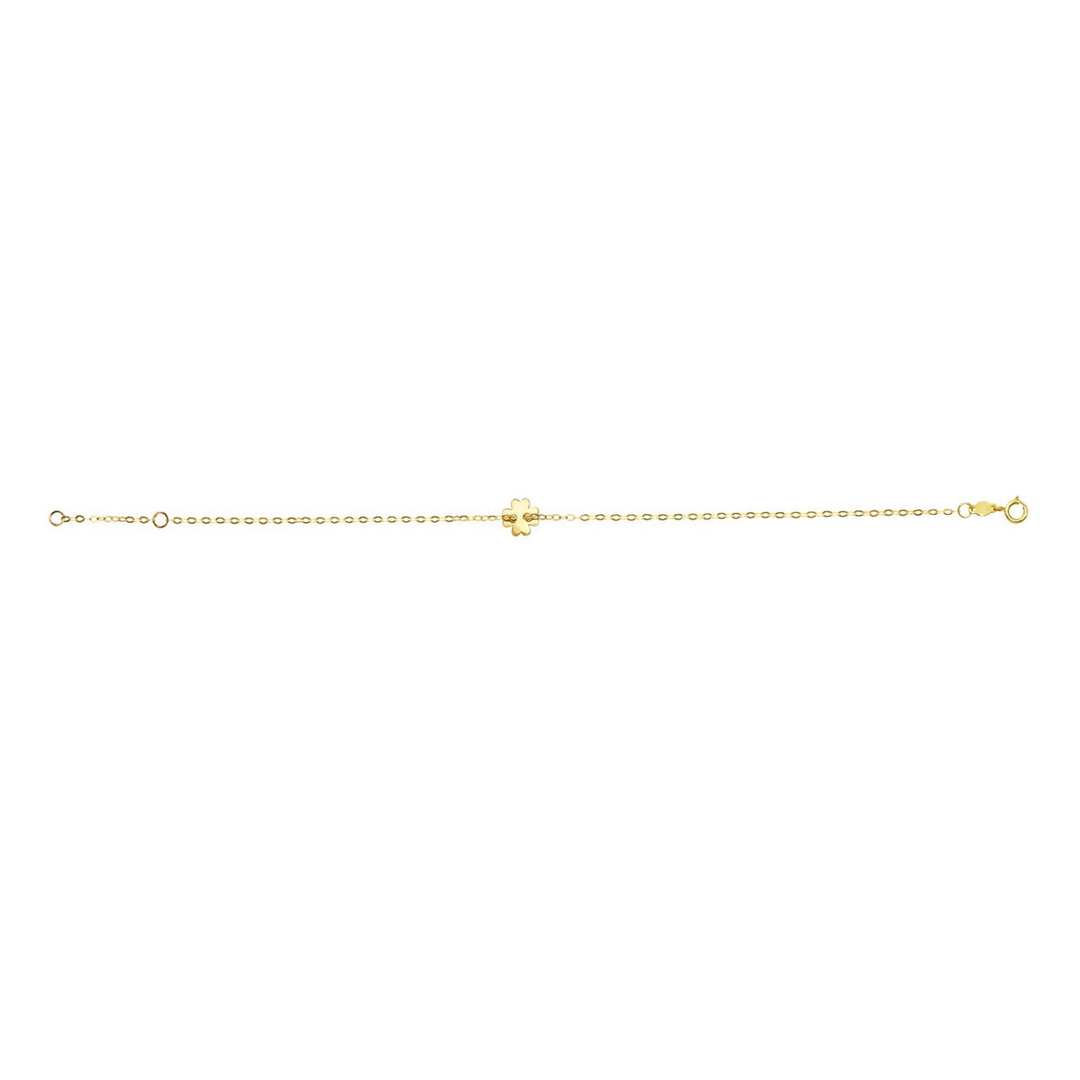 Clover Bracelet in 14K Yellow Gold