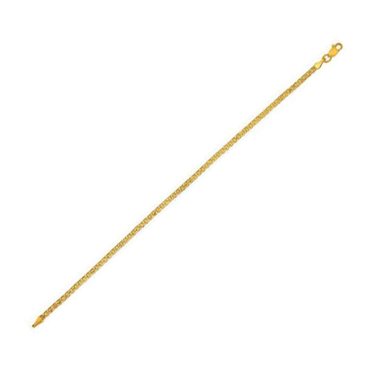 Bismark Bracelet in 14K Yellow Gold (2.50 mm)