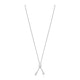 Adjustable Friendship Bracelet with Ball Slide in 14K White Gold
