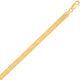 Imperial Herringbone Chain in Yellow Gold-Plated Sterling Silver (2.70 mm)