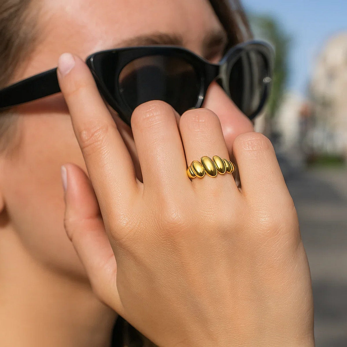 San Marco Ring in 10K Yellow Gold