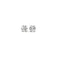 1/2 cttw Lab Grown Round Diamond Studs in 14K White Gold G/VS2