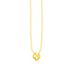 Four Leaf Clover Diamond Necklace in 14K Yellow Gold