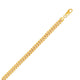 Miami Cuban Chain in Yellow Gold-Plated Sterling Silver (6.30 mm)