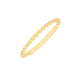 Twisted Stackable Ring in 14K Yellow Gold
