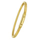 Cubogas Chain Bracelet in Gold Over Sterling Silver