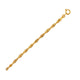 Singapore Bracelet in 10K Yellow Gold (2.20 mm)