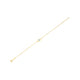 MOP Evil Eye Bracelet in 14K Yellow Gold (1.00 mm)