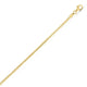 Round Box Chain in Yellow Gold-Plated Sterling Silver (2.10 mm)