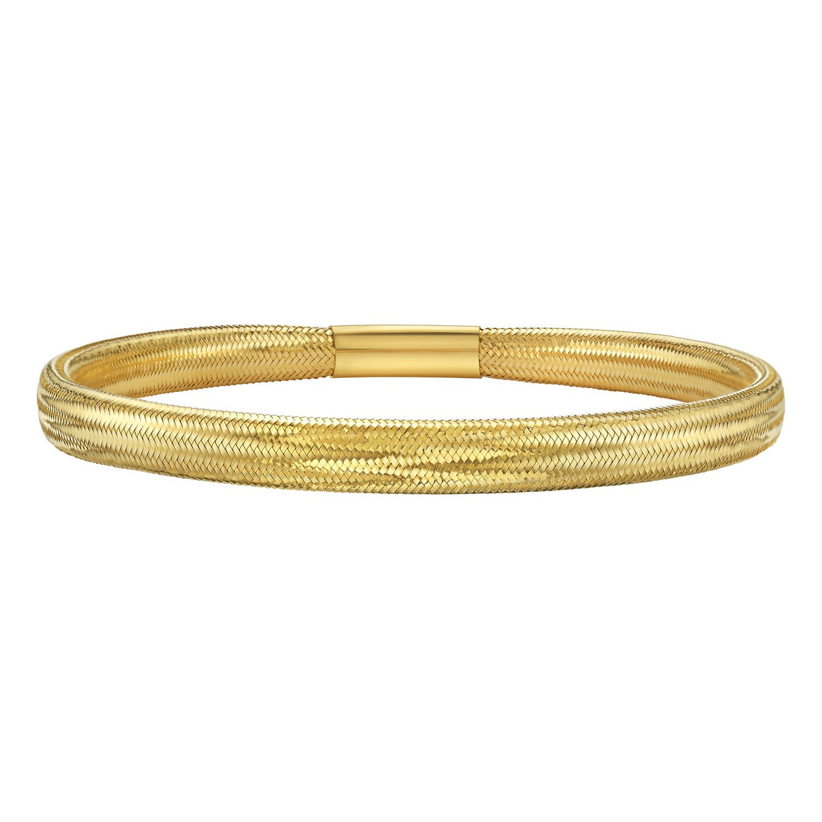 Stretch Mesh Bracelet in 14K Yellow Gold