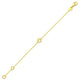 Star of David Bracelet in 14K Yellow Gold