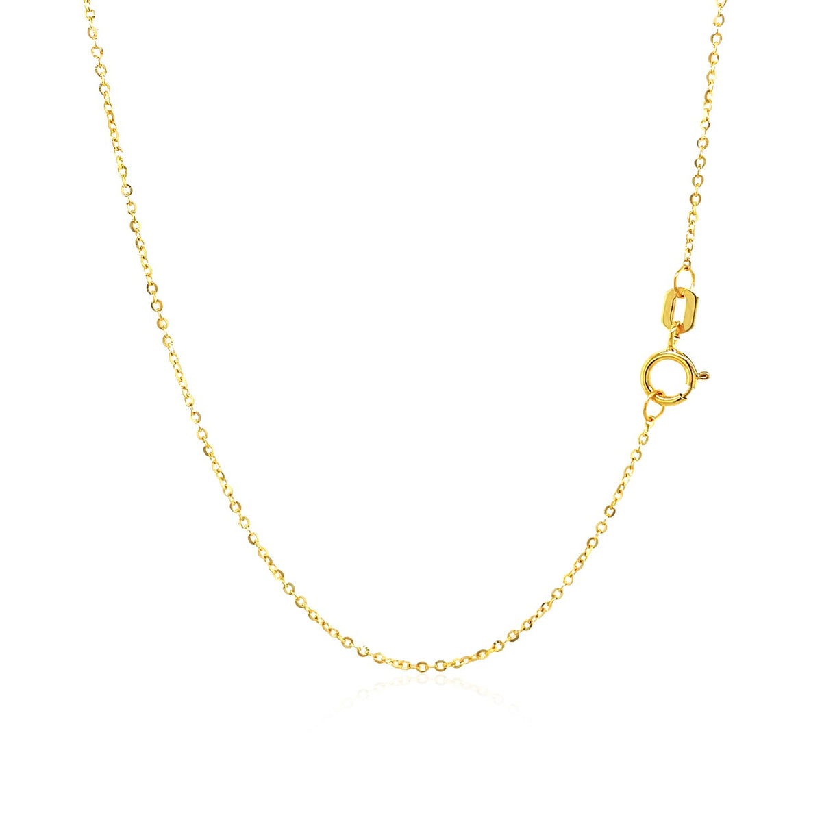 Starburst Bead Station Necklace in 14K Yellow Gold