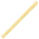 Standard Thick Tubogas Bracelet in Yellow Gold-Plated Silver (12.00 mm)
